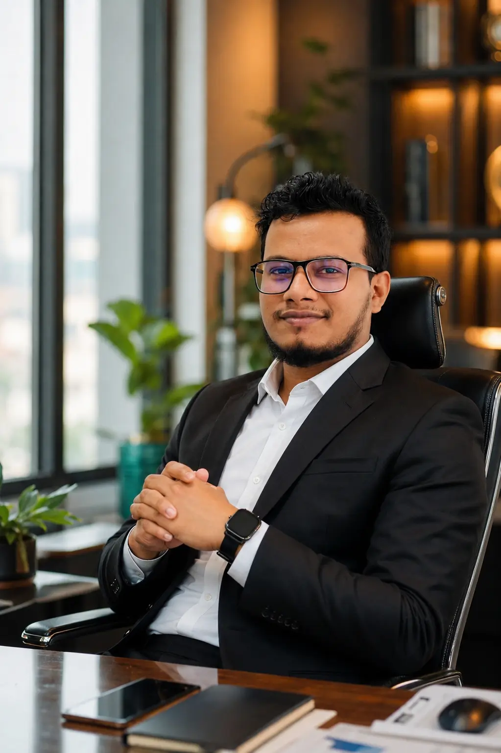 Zonaed Hossain — Founder & CEO of The Shark Web